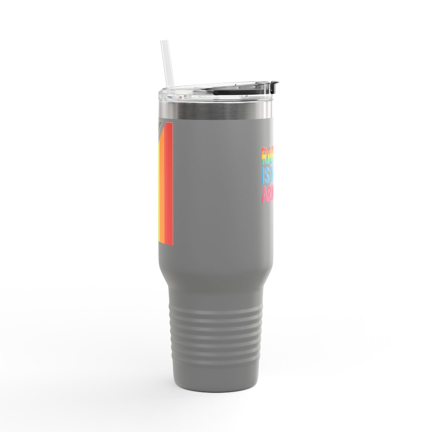 Vibrant Insulated Travel Mug, 40oz | Perfect for LGBTQ+ Pride Celebrations, Everyday Hydration, Gifts for Friends, Outdoor Adventures, [...]