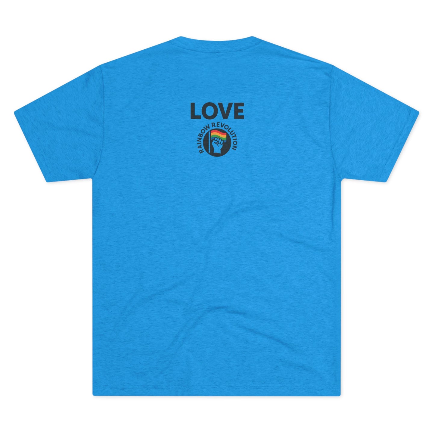 Pride Unisex Tee with Love Design - LGBTQ+ Celebration Shirt, Affirmation Apparel, Support Shirt, Gift for Allies, Festival Wear