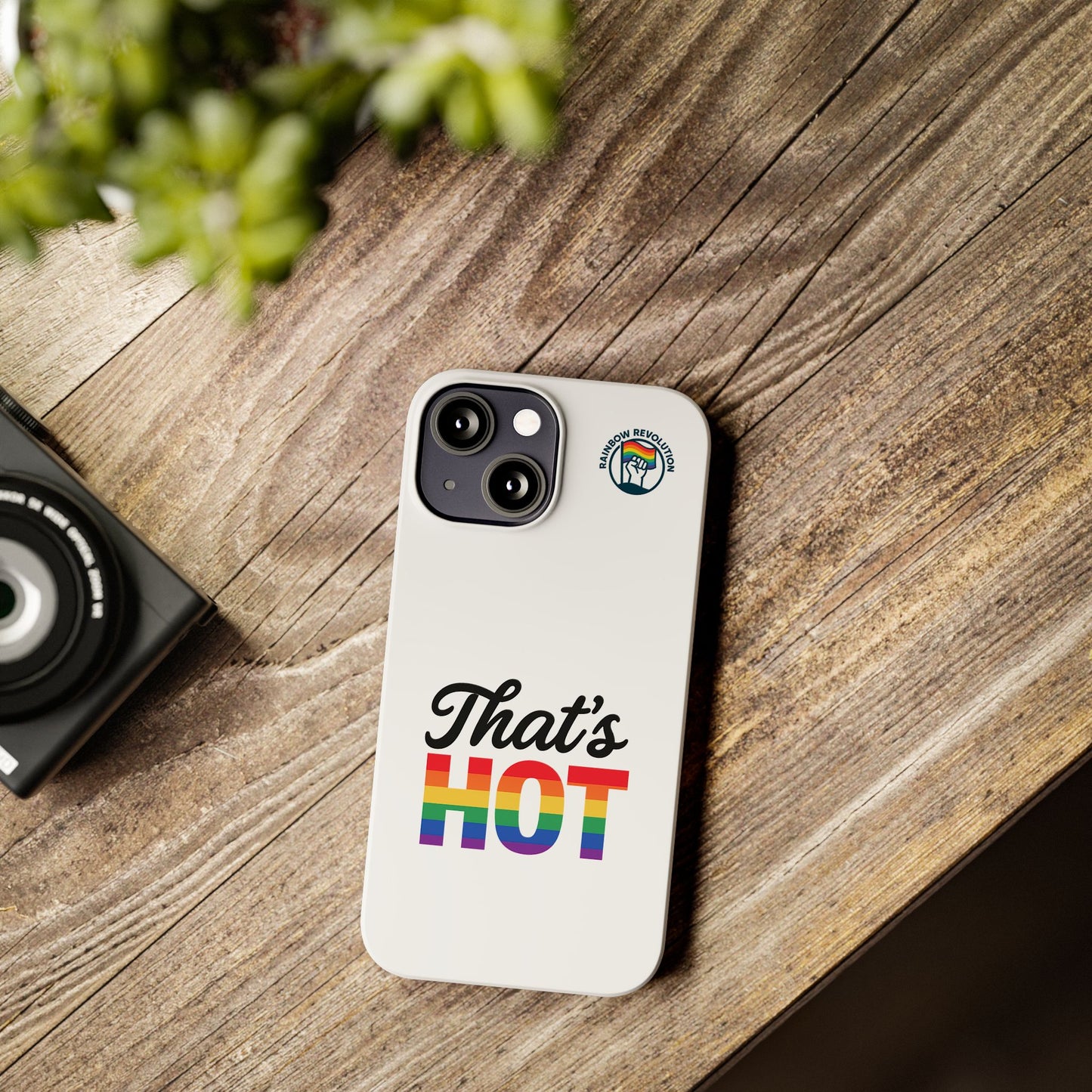 Rainbow Pride Slim Phone Cases | LGBTQ+ Accessories, Gifts for Friends, Trendy Phone Cover, Summer Vibes
