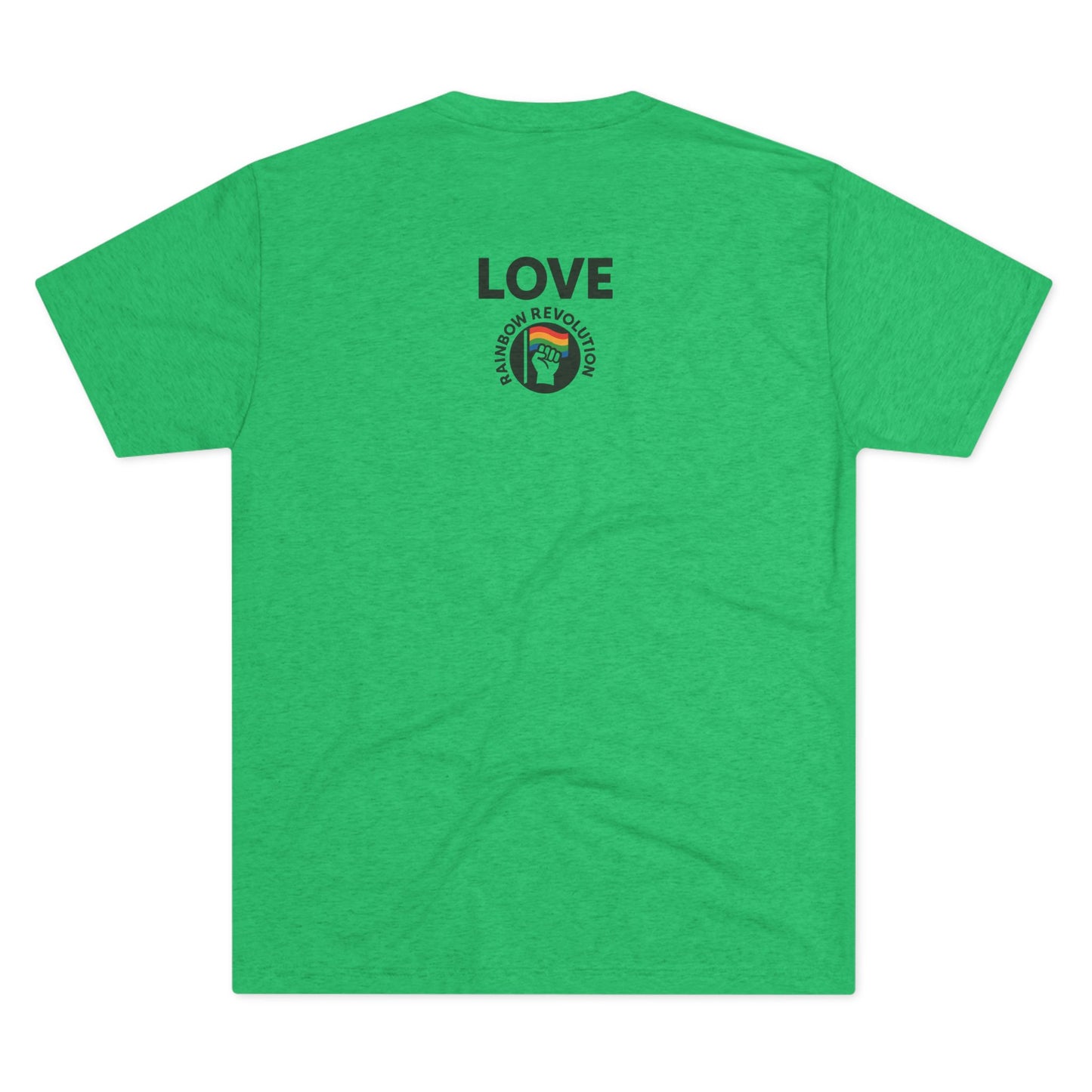 Pride Unisex Tee with Love Design - LGBTQ+ Celebration Shirt, Affirmation Apparel, Support Shirt, Gift for Allies, Festival Wear