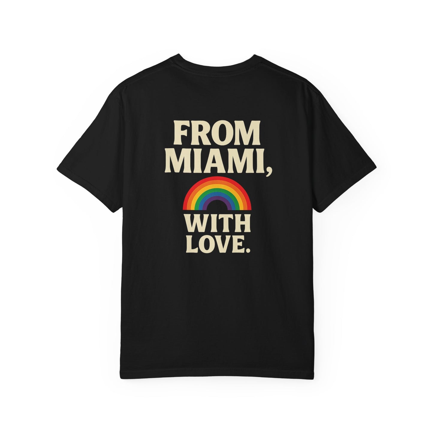 Unisex Rainbow Revolution T-shirt - Celebrate Pride, Summer Vibes, LGBTQ+ Support, Miami Love, Casual Wear