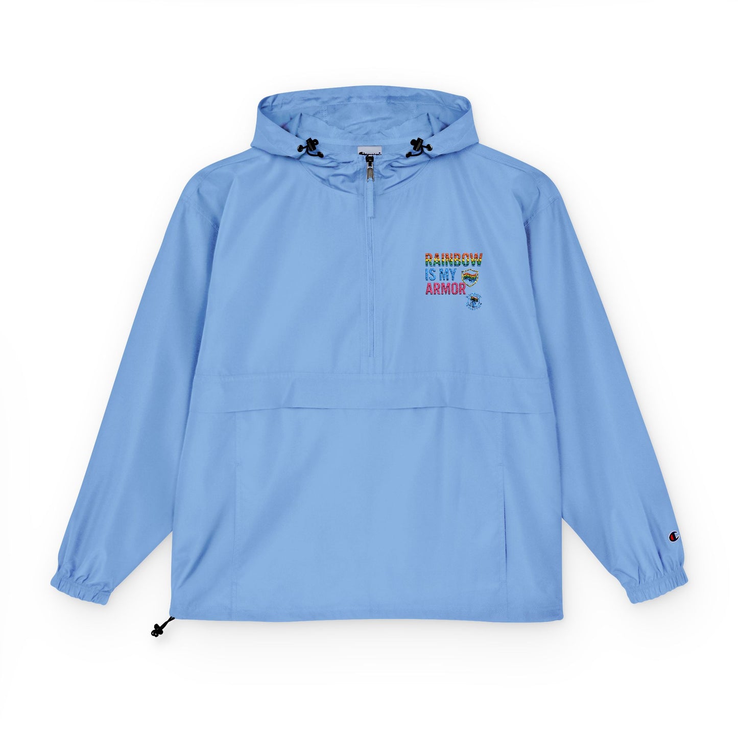 Stylish Packable Anorak Jacket - Unisex Windbreaker, Lightweight Outerwear, Perfect for Outdoor Adventures, Casual Wear, Travel, Festivals
