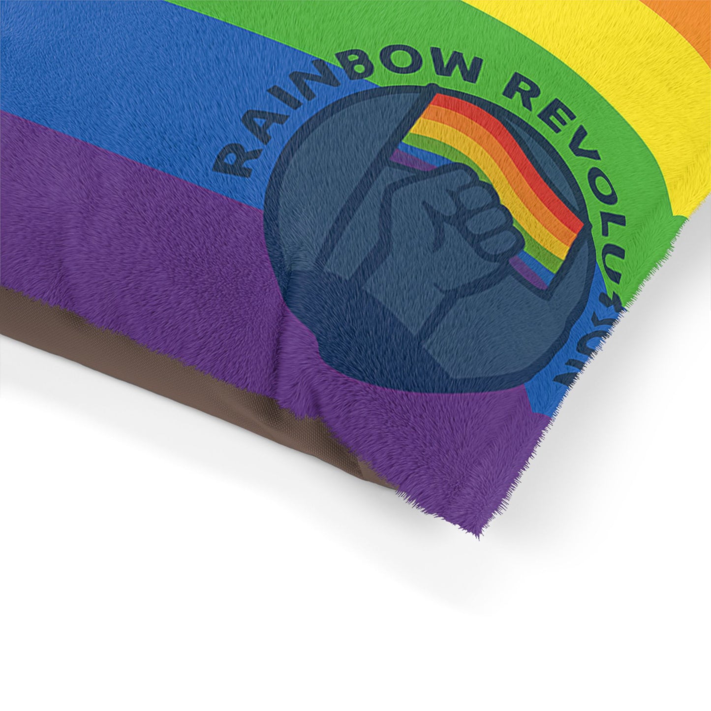 Rainbow Revolution Pet Bed, LGBTQ+ Pride Dog Bed, Colorful Pet Cushion, Pride-Themed Pet Supplies, Cozy Dog Pillow, Eco-Friendly Pet [...]