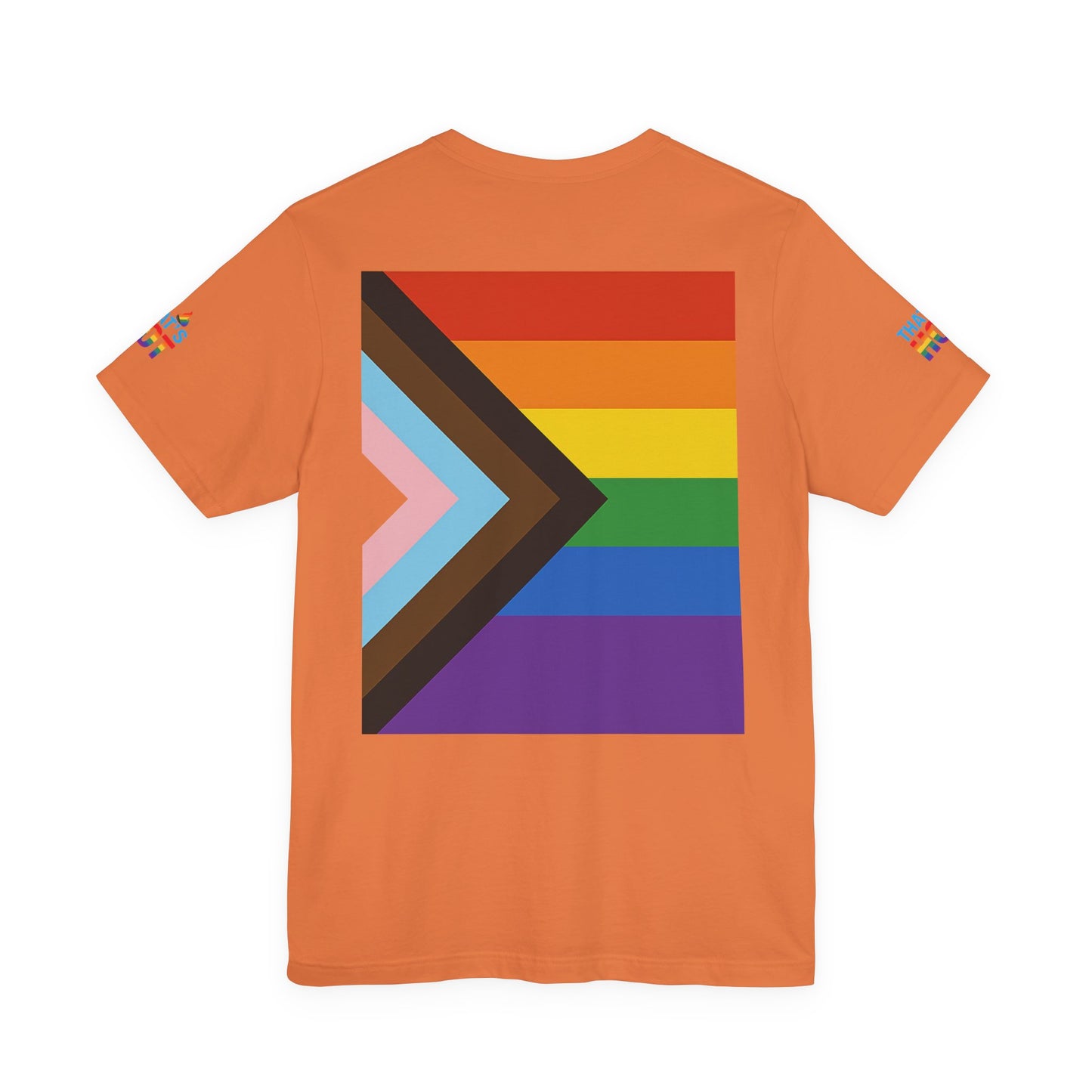 Pride Rainbow Tee, Unisex Short Sleeve Shirt, LGBTQ+ Apparel, Comfortable Summer Top, Celebratory Outfit, Gift for Allies