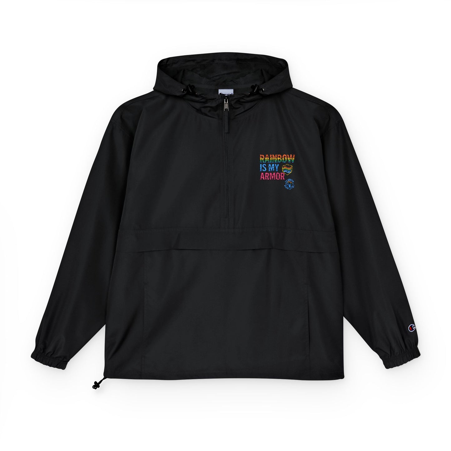 Stylish Packable Anorak Jacket - Unisex Windbreaker, Lightweight Outerwear, Perfect for Outdoor Adventures, Casual Wear, Travel, Festivals