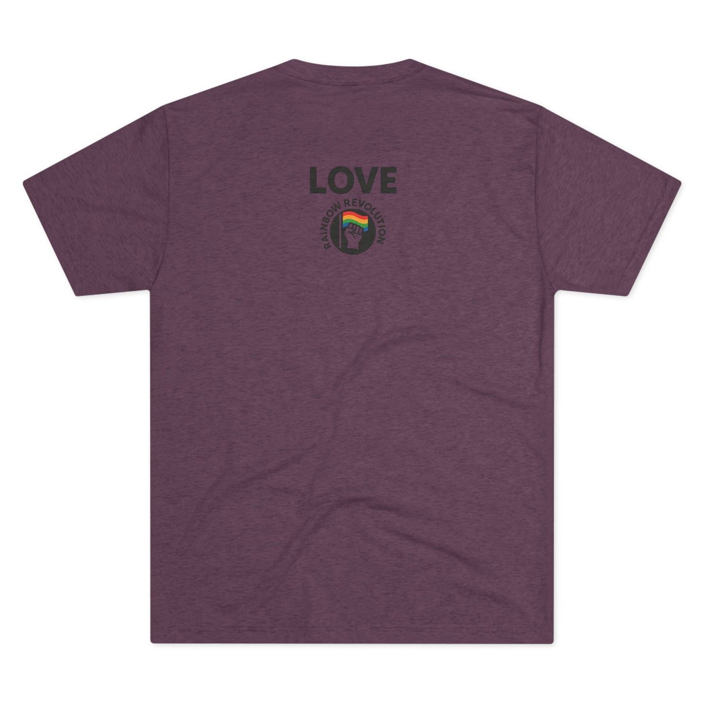 Pride Unisex Tee with Love Design - LGBTQ+ Celebration Shirt, Affirmation Apparel, Support Shirt, Gift for Allies, Festival Wear