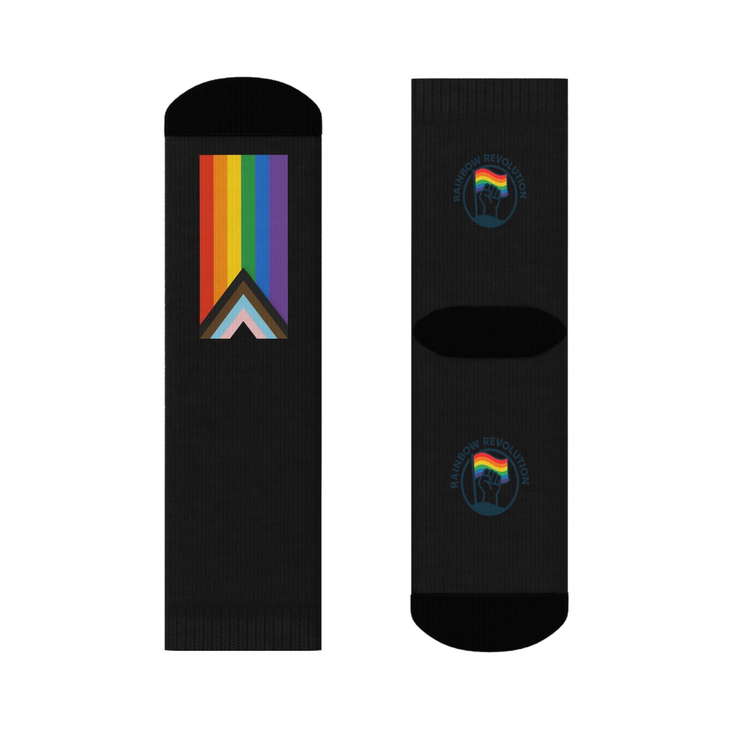 Pride-Themed Crew Socks, Colorful Rainbow Socks for Festivals, LGBTQ+ Gifts, Pride Month Essentials, Fun Everyday Wear