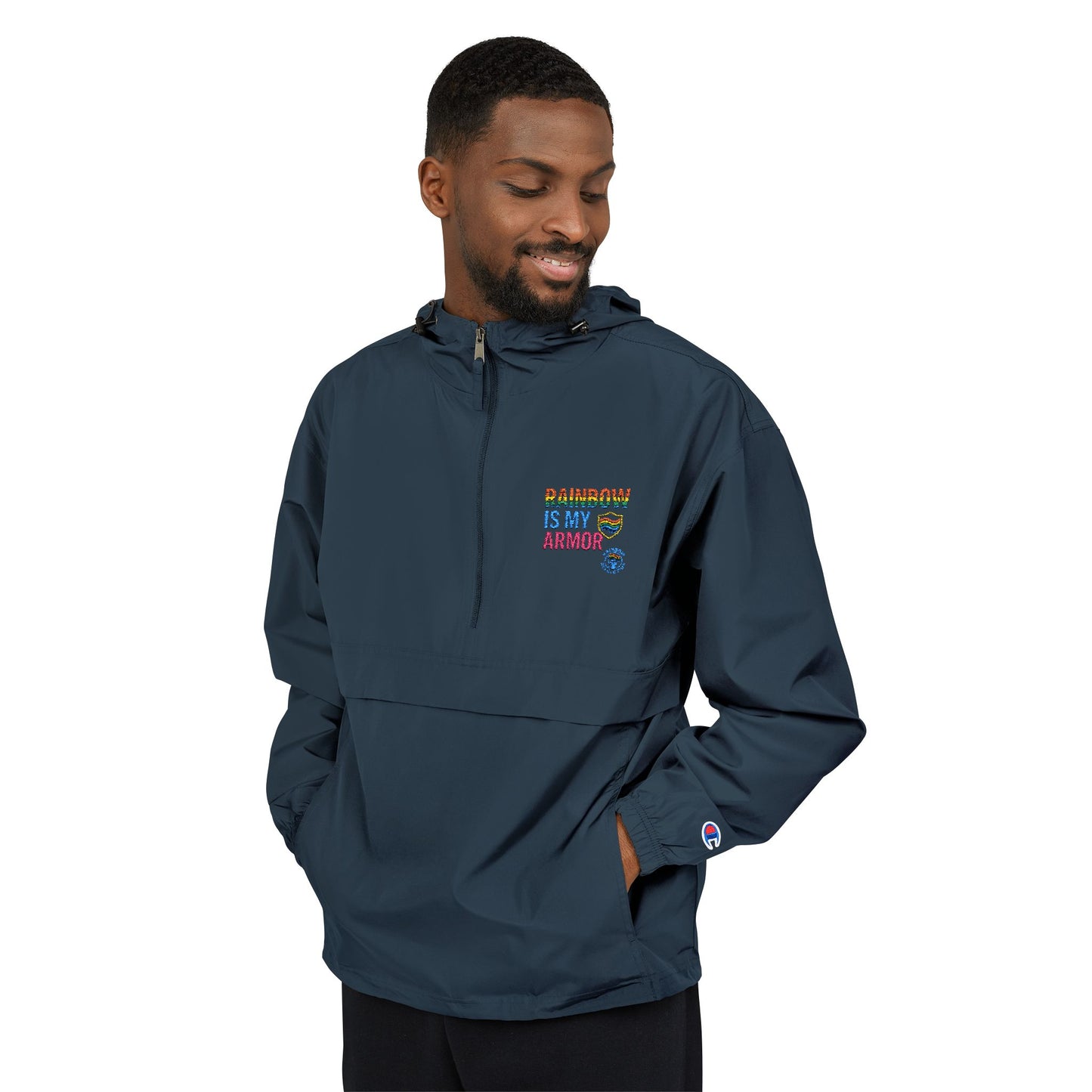 Stylish Packable Anorak Jacket - Unisex Windbreaker, Lightweight Outerwear, Perfect for Outdoor Adventures, Casual Wear, Travel, Festivals