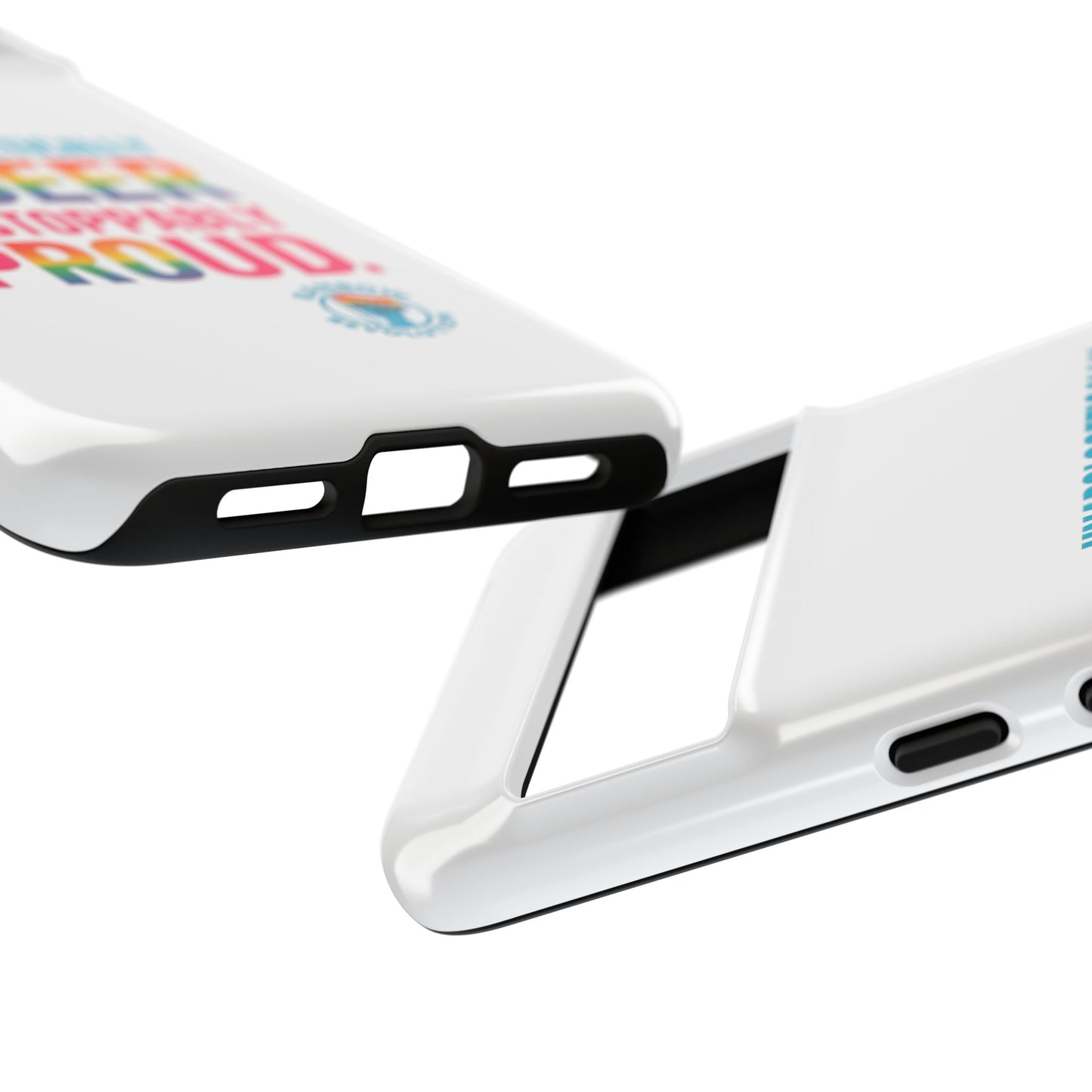 Pride Phone Case - Unapologetically Queer, LGBTQ+ Accessory, Colorful Phone Cover, Rainbow Gift, Queer Pride