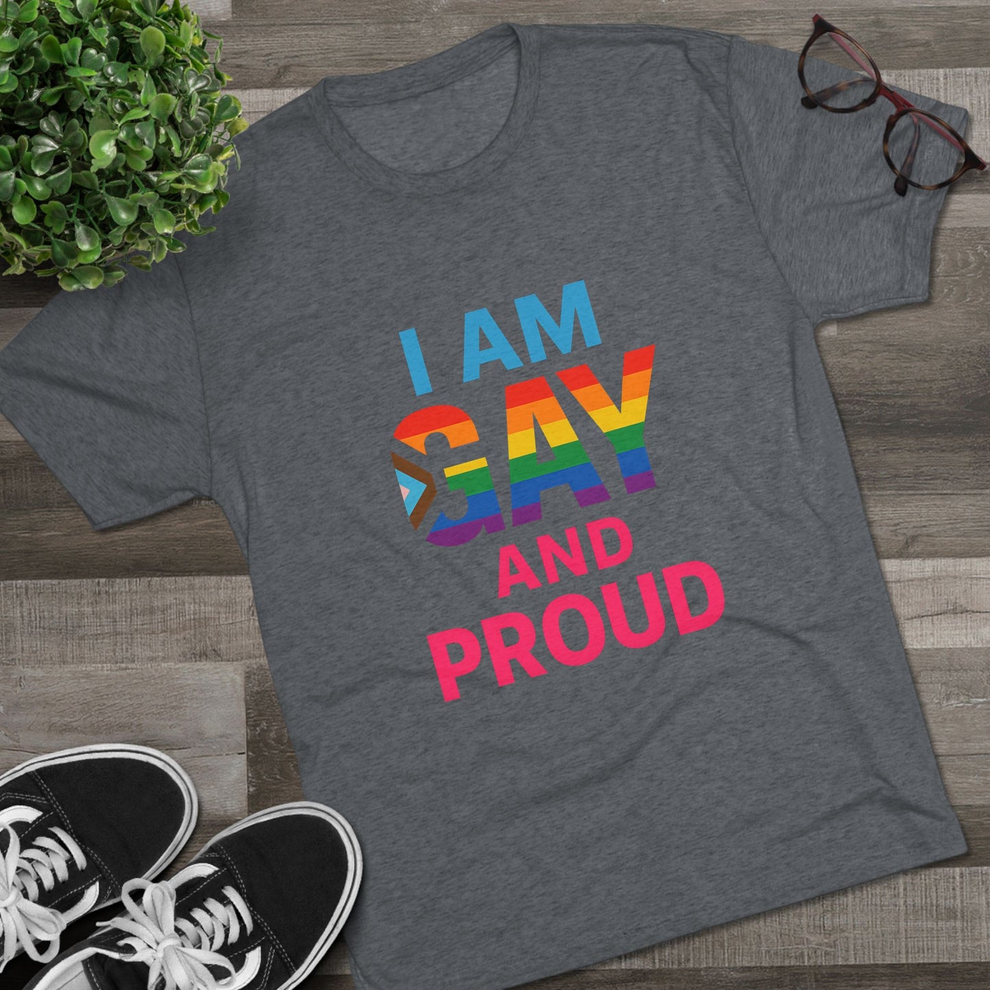 Pride Unisex Tee with Love Design - LGBTQ+ Celebration Shirt, Affirmation Apparel, Support Shirt, Gift for Allies, Festival Wear