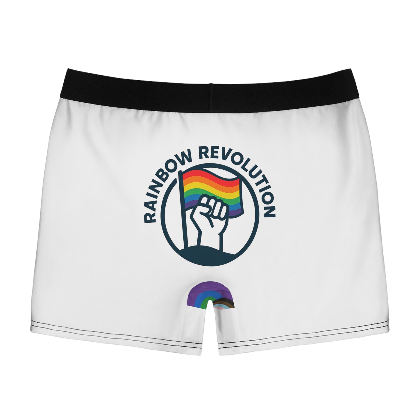 Rainbow Pride Boxer Briefs | LGBTQ+ Celebration Underwear, Gift for Pride Month, Colorful Men's Undergarments, Fun AOP Design, [...]