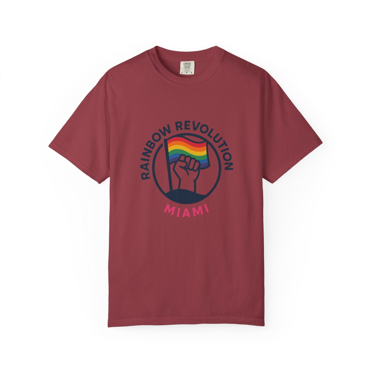 Unisex Rainbow Revolution T-shirt - Celebrate Pride, Summer Vibes, LGBTQ+ Support, Miami Love, Casual Wear