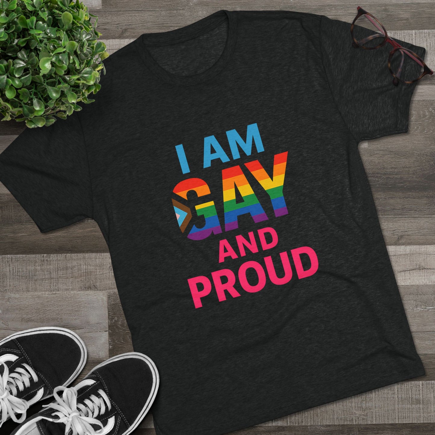Pride Unisex Tee with Love Design - LGBTQ+ Celebration Shirt, Affirmation Apparel, Support Shirt, Gift for Allies, Festival Wear