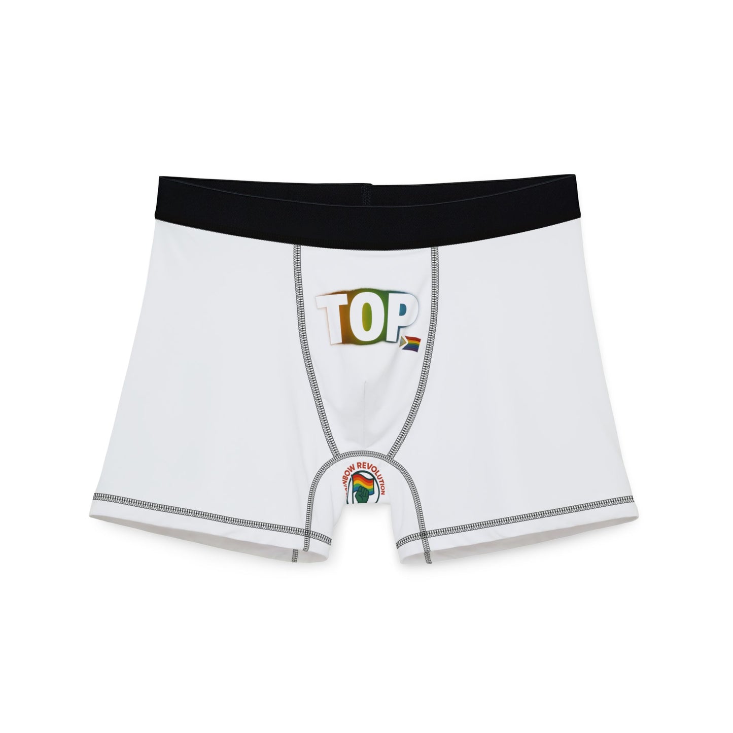 Playful Men's Boxers, Funny Underwear, Gift for Him, Pride Boxers, LGBTQ+ Celebration Wear, Novelty Mesh Shorts