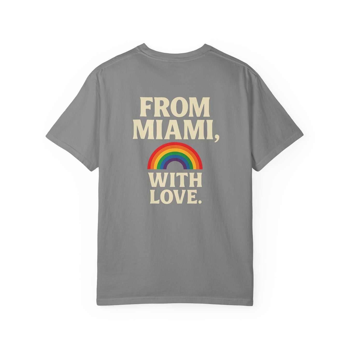 Unisex Rainbow Revolution T-shirt - Celebrate Pride, Summer Vibes, LGBTQ+ Support, Miami Love, Casual Wear