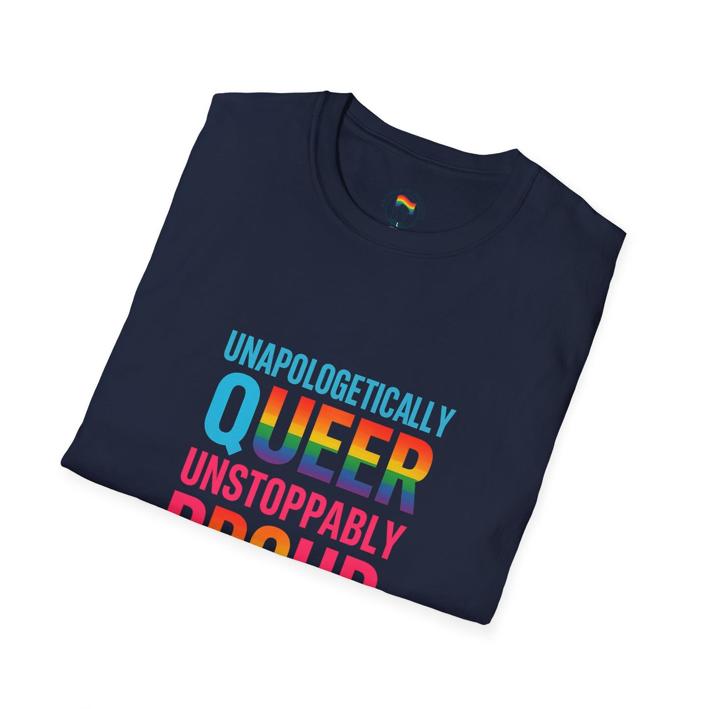 Unisex Pride T-Shirt - Unapologetically Queer Unstoppably Proud, LGBTQ+ Apparel, LGBTQ Pride Shirt, Gay Pride Tee, Rainbow Shirt, Gift [...]