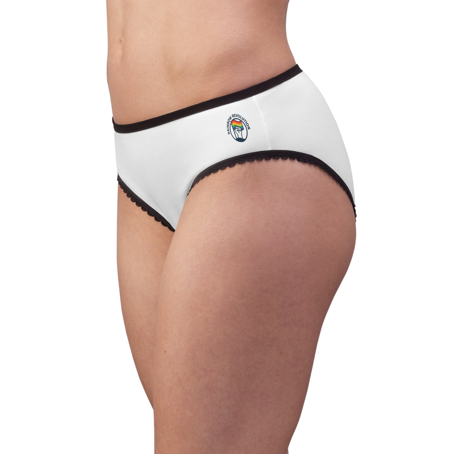 Pride-Themed Women's Briefs, LGBTQ Underwear, Comfortable Everyday Panties, Gifts for Pride Month, Fun LGBTQ Fashion