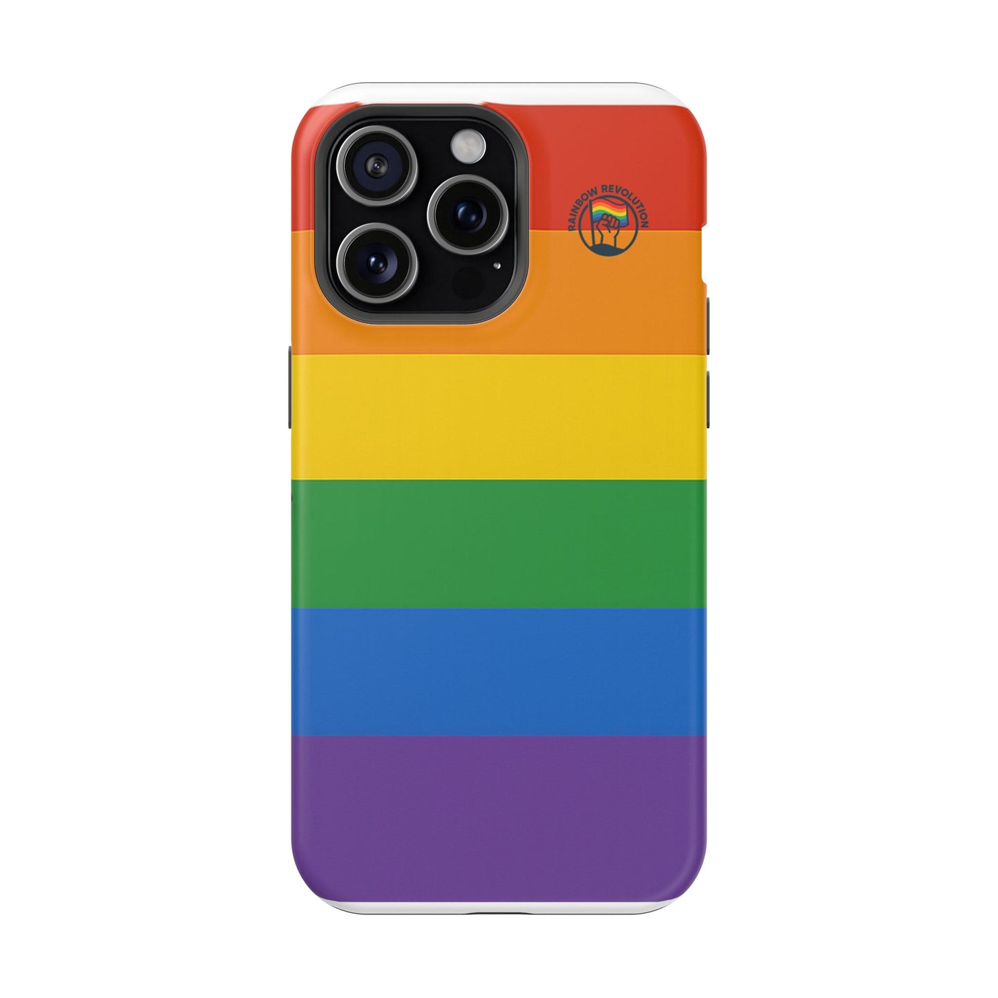 Rainbow Pride Magnetic Phone Case | LGBTQ+ Accessories, Colorful Phone Protection, Gift for Pride Month, Unique Cell Cover
