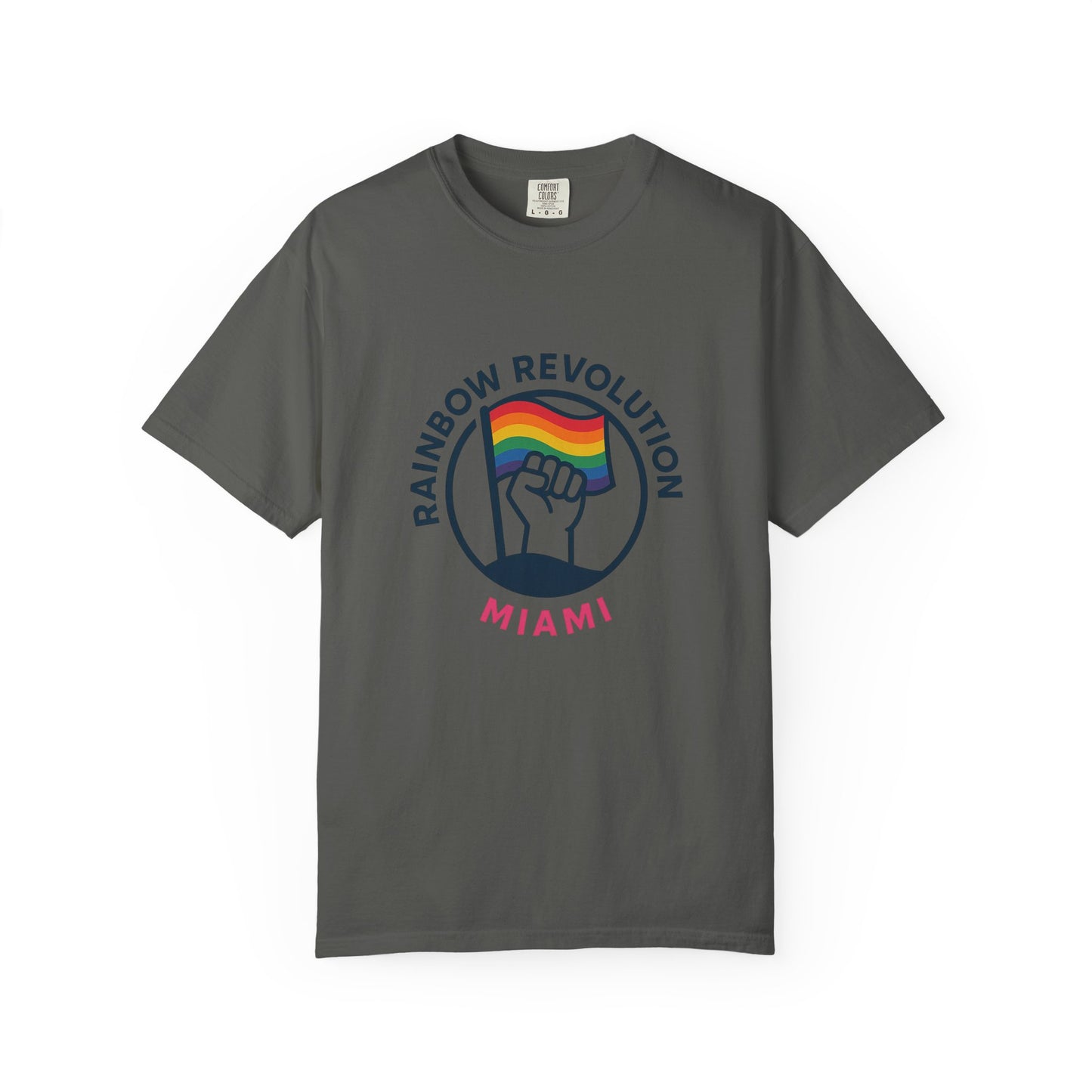 Unisex Rainbow Revolution T-shirt - Celebrate Pride, Summer Vibes, LGBTQ+ Support, Miami Love, Casual Wear