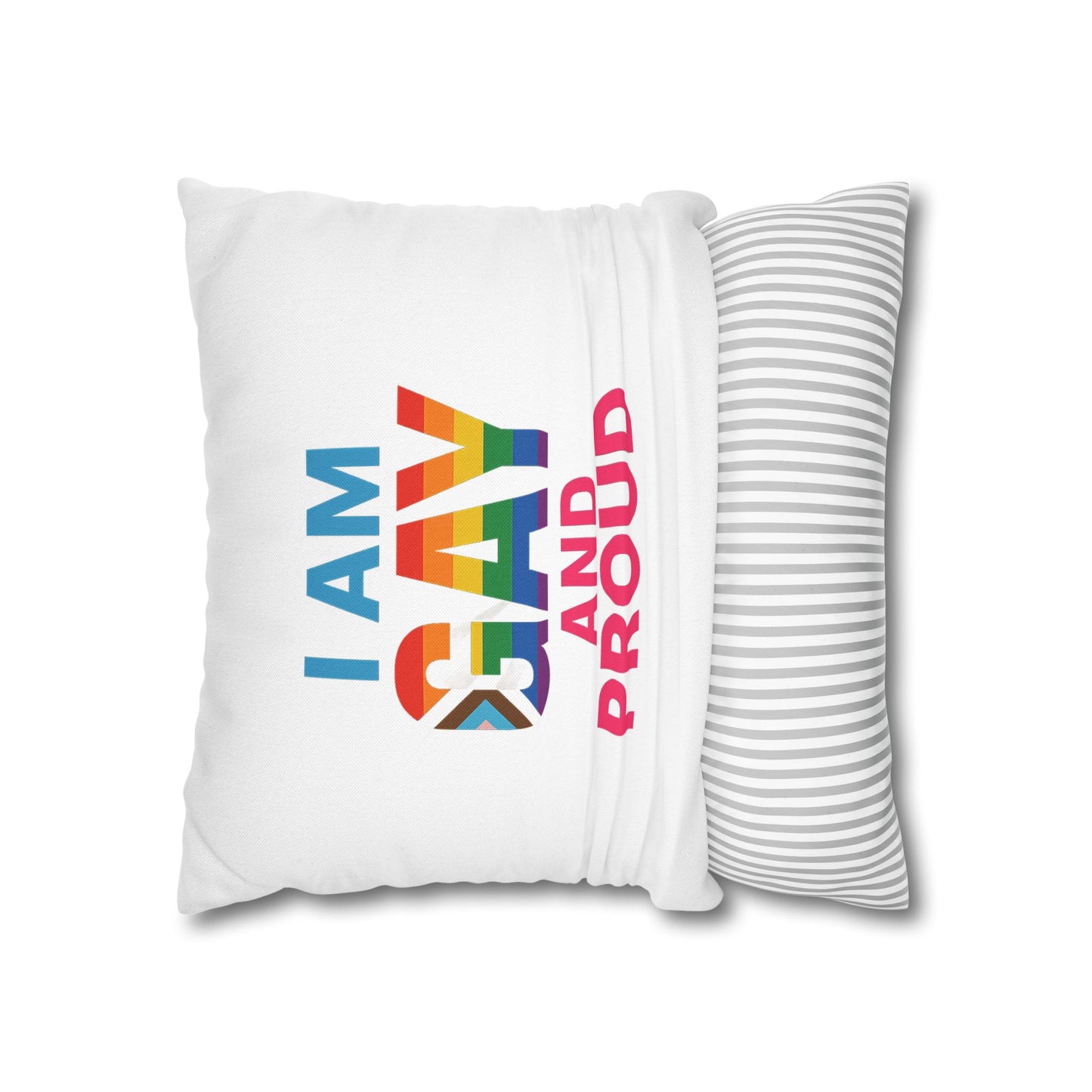 Pride Decorative Pillowcase, Rainbow Pride Home Decor, LGBTQ+ Gift, Gay Pride Celebration, Cozy Living Room Accessory, Affirmative [...]