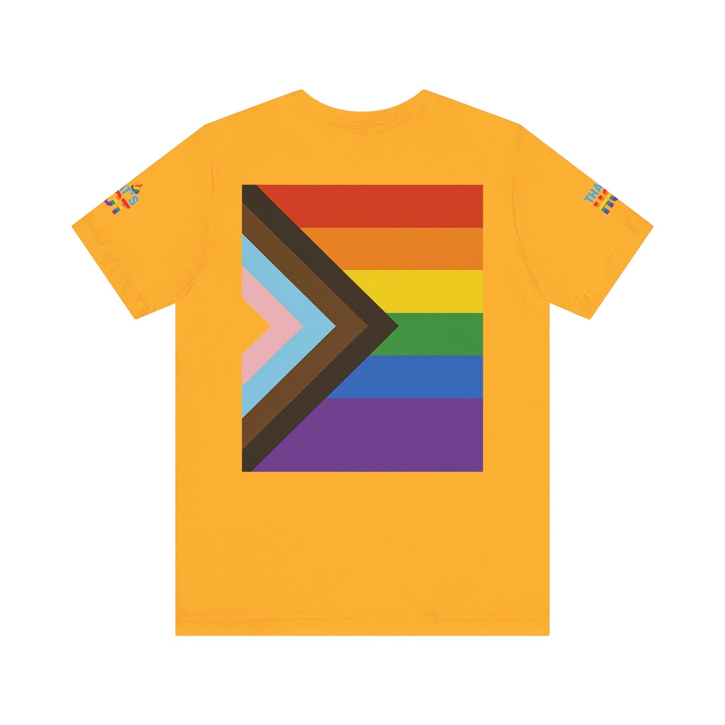 Pride Rainbow Tee, Unisex Short Sleeve Shirt, LGBTQ+ Apparel, Comfortable Summer Top, Celebratory Outfit, Gift for Allies