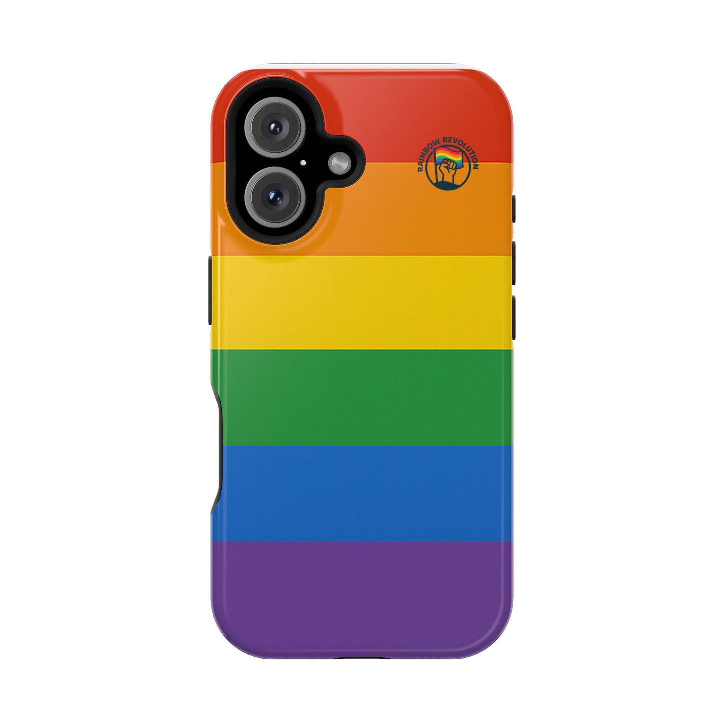 Rainbow Pride Magnetic Phone Case | LGBTQ+ Accessories, Colorful Phone Protection, Gift for Pride Month, Unique Cell Cover