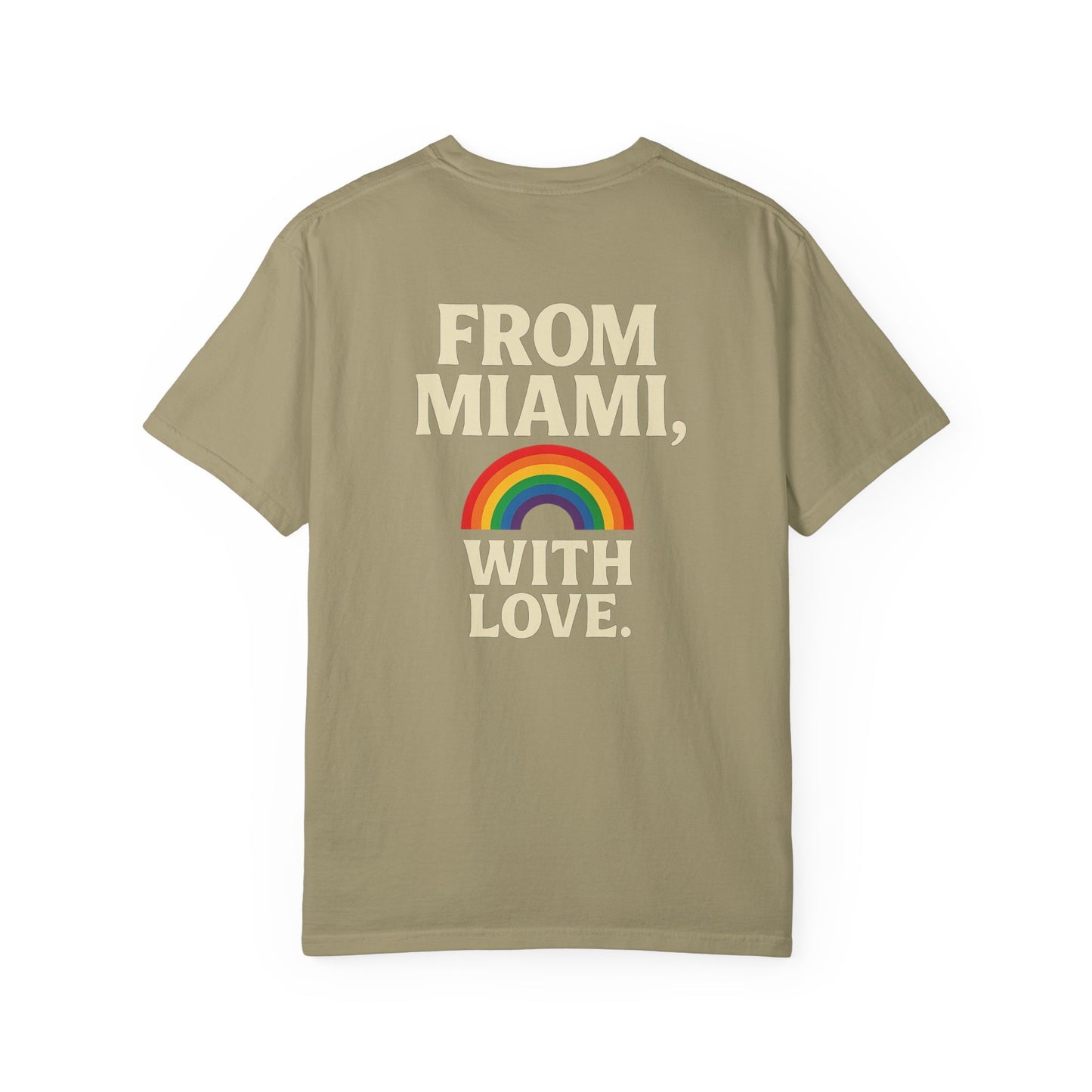 Unisex Rainbow Revolution T-shirt - Celebrate Pride, Summer Vibes, LGBTQ+ Support, Miami Love, Casual Wear