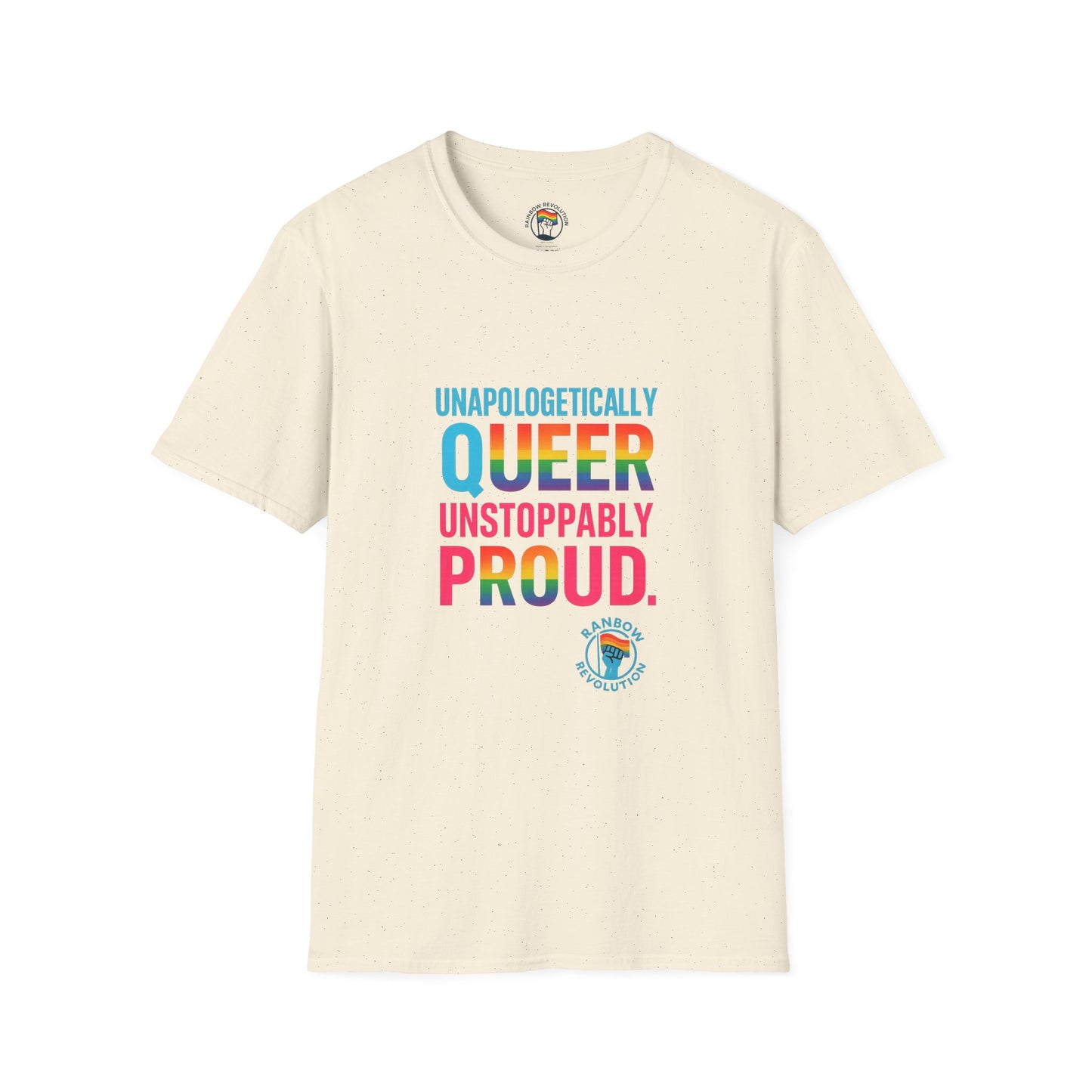 Unisex Pride T-Shirt - Unapologetically Queer Unstoppably Proud, LGBTQ+ Apparel, LGBTQ Pride Shirt, Gay Pride Tee, Rainbow Shirt, Gift [...]