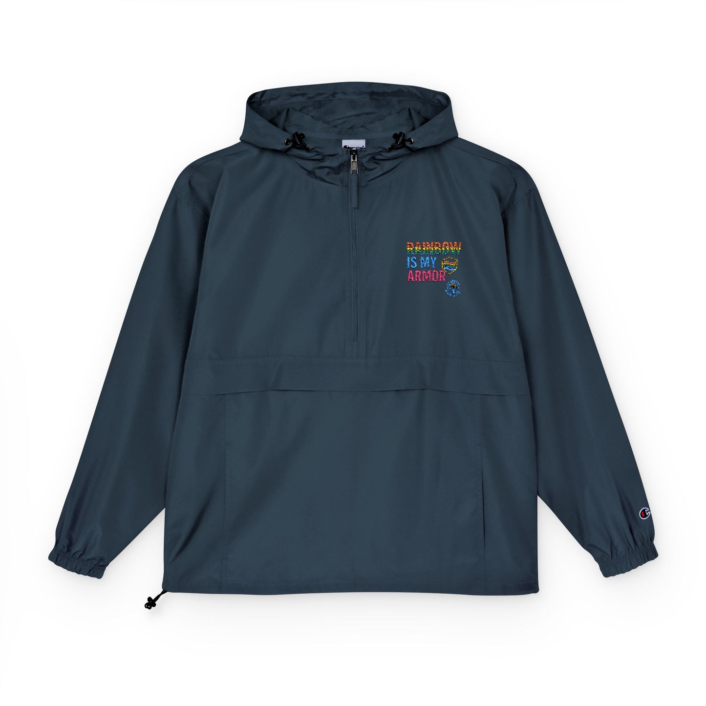 Stylish Packable Anorak Jacket - Unisex Windbreaker, Lightweight Outerwear, Perfect for Outdoor Adventures, Casual Wear, Travel, Festivals