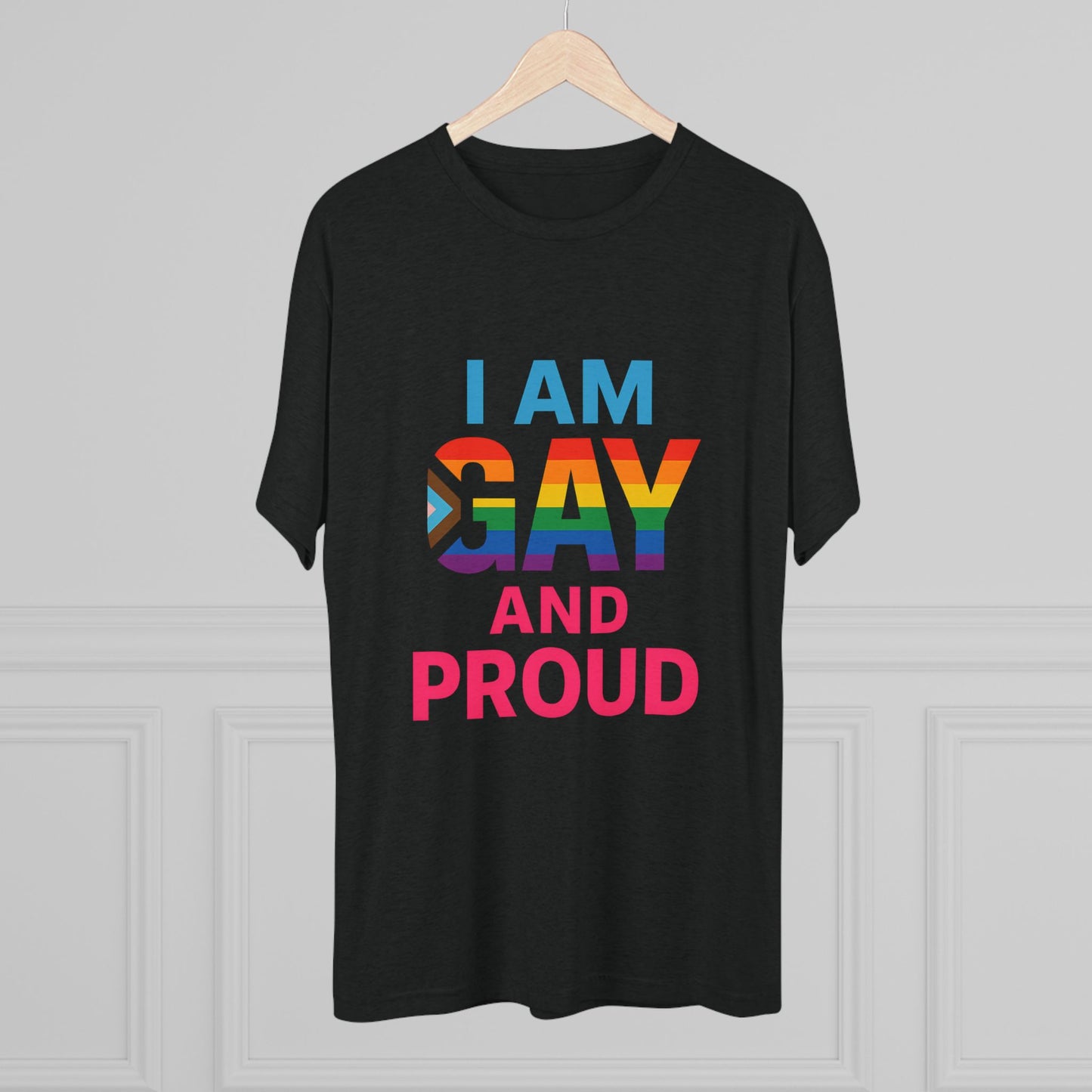 Pride Unisex Tee with Love Design - LGBTQ+ Celebration Shirt, Affirmation Apparel, Support Shirt, Gift for Allies, Festival Wear