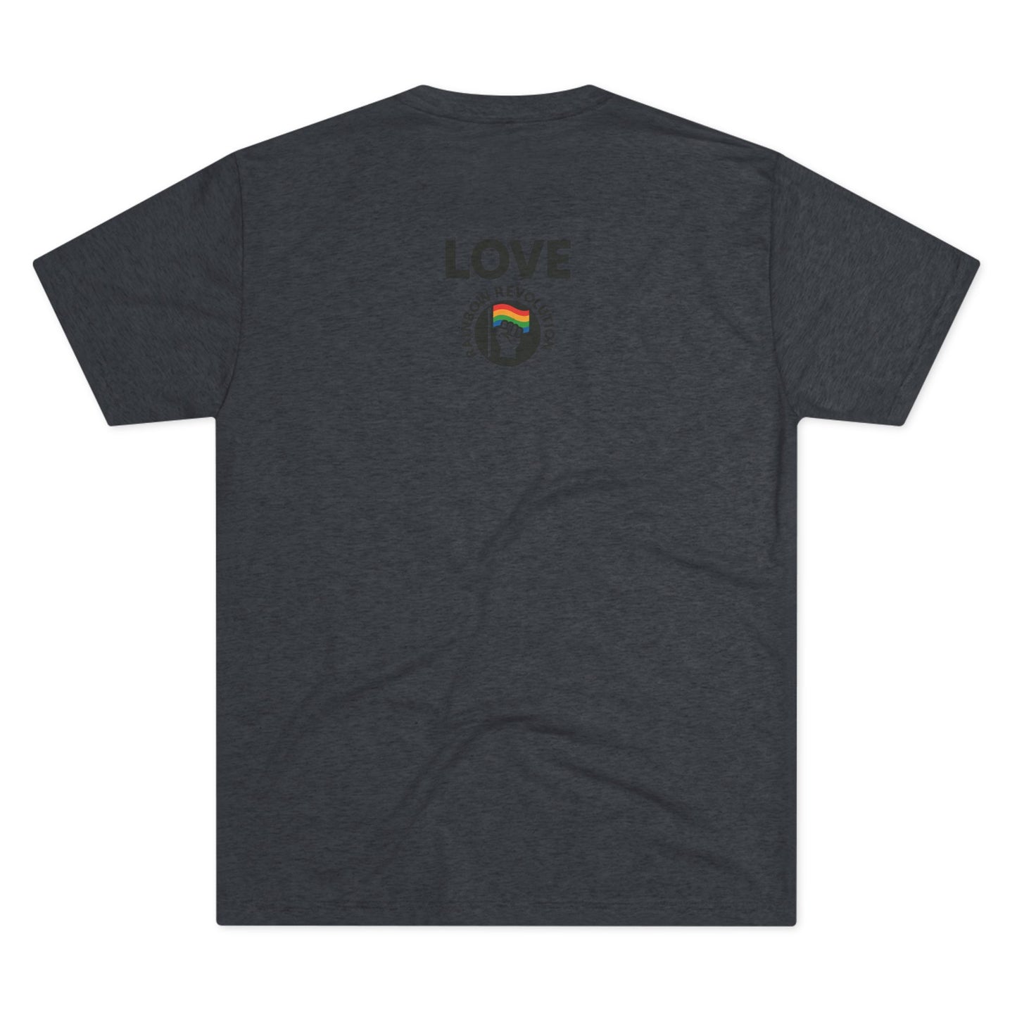 Pride Unisex Tee with Love Design - LGBTQ+ Celebration Shirt, Affirmation Apparel, Support Shirt, Gift for Allies, Festival Wear