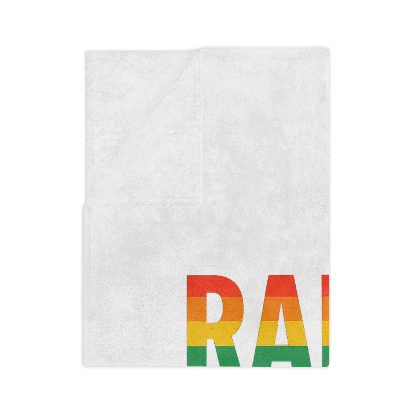 Rainbow Armor Velveteen Blanket - Soft Microfiber Throw for LGBTQ+ Pride, Cozy Home Décor, Gift for Friends, Celebration of Love