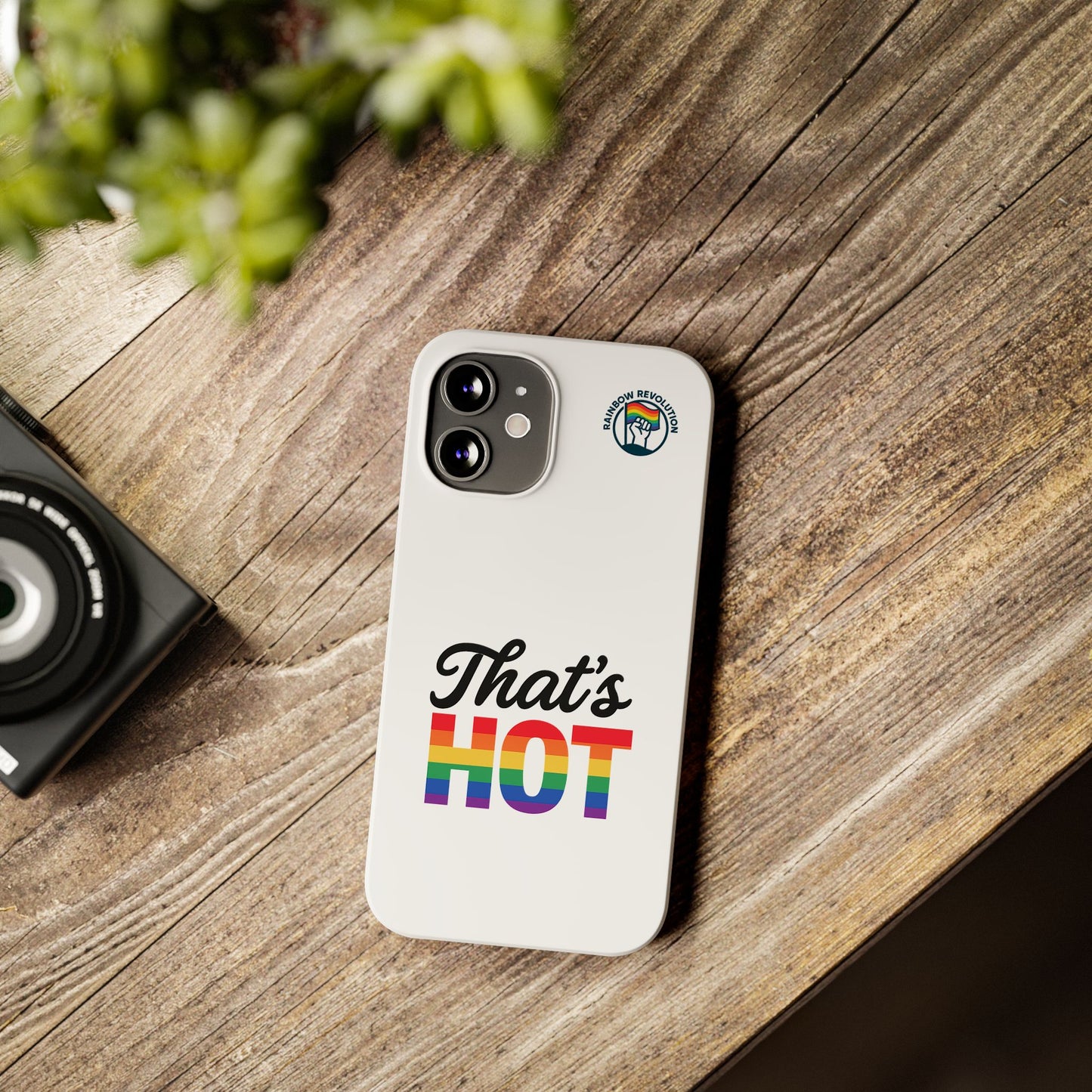 Rainbow Pride Slim Phone Cases | LGBTQ+ Accessories, Gifts for Friends, Trendy Phone Cover, Summer Vibes