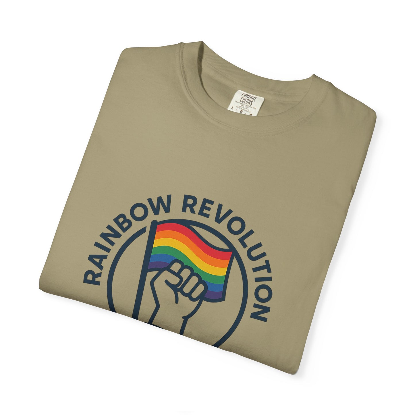 Unisex Rainbow Revolution T-shirt - Celebrate Pride, Summer Vibes, LGBTQ+ Support, Miami Love, Casual Wear