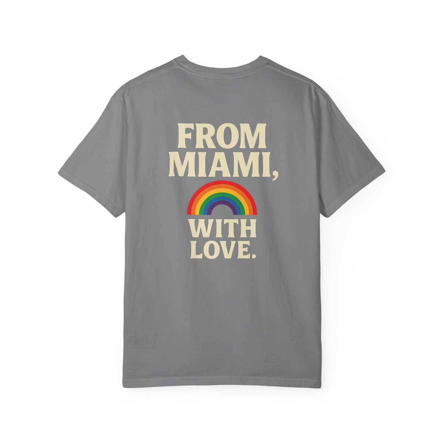 Unisex Rainbow Revolution T-shirt - Celebrate Pride, Summer Vibes, LGBTQ+ Support, Miami Love, Casual Wear