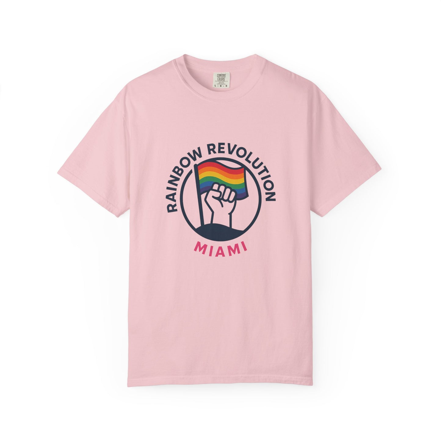 Unisex Rainbow Revolution T-shirt - Celebrate Pride, Summer Vibes, LGBTQ+ Support, Miami Love, Casual Wear