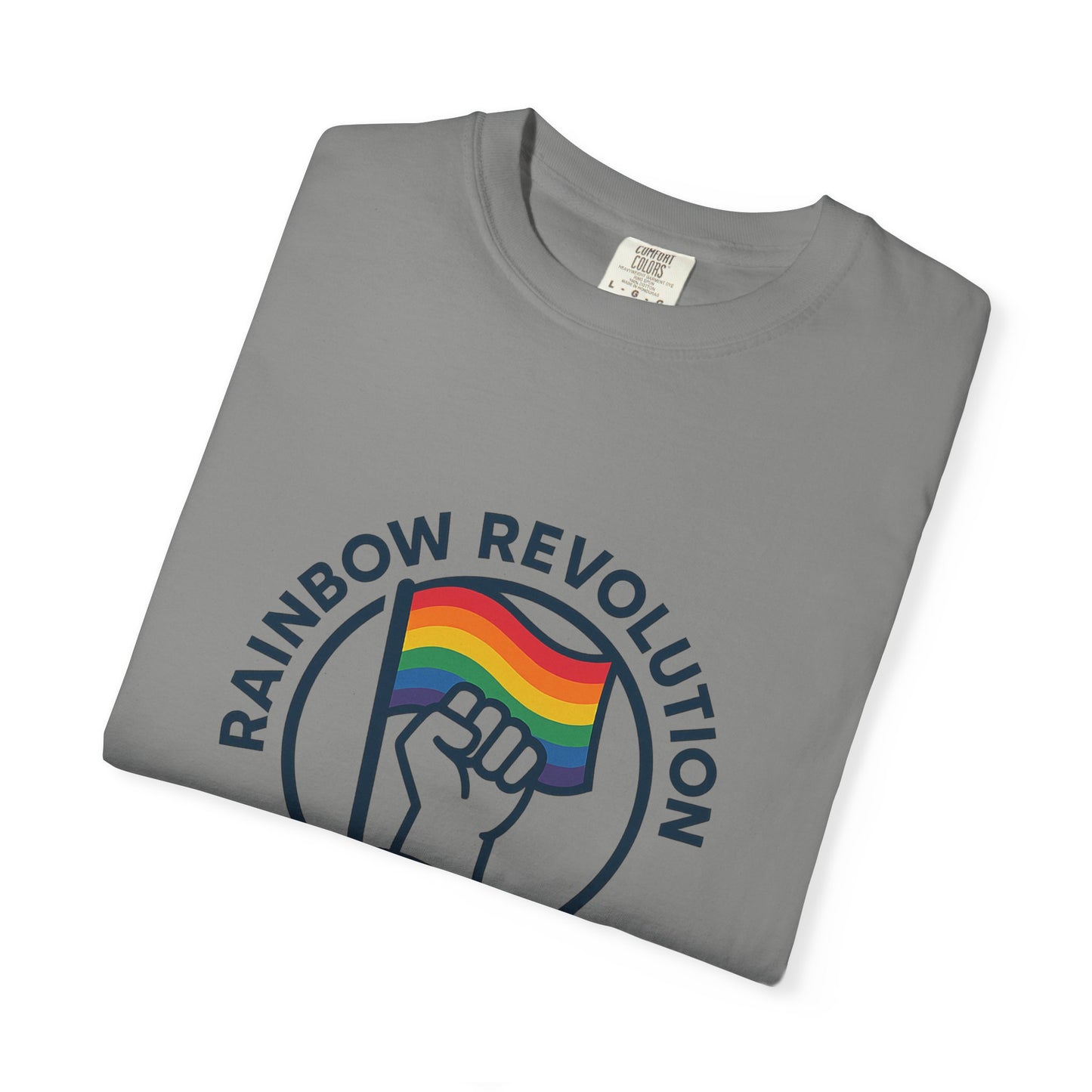Unisex Rainbow Revolution T-shirt - Celebrate Pride, Summer Vibes, LGBTQ+ Support, Miami Love, Casual Wear