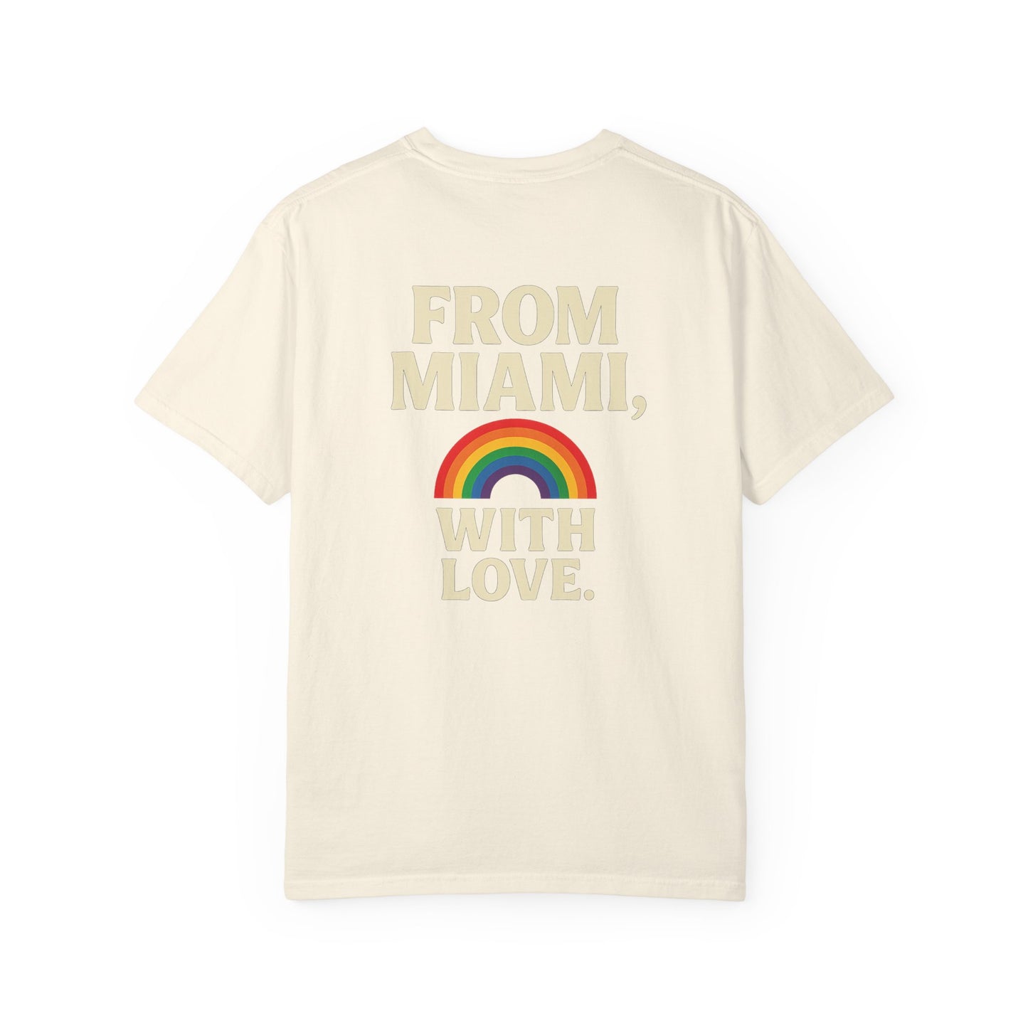 Unisex Rainbow Revolution T-shirt - Celebrate Pride, Summer Vibes, LGBTQ+ Support, Miami Love, Casual Wear