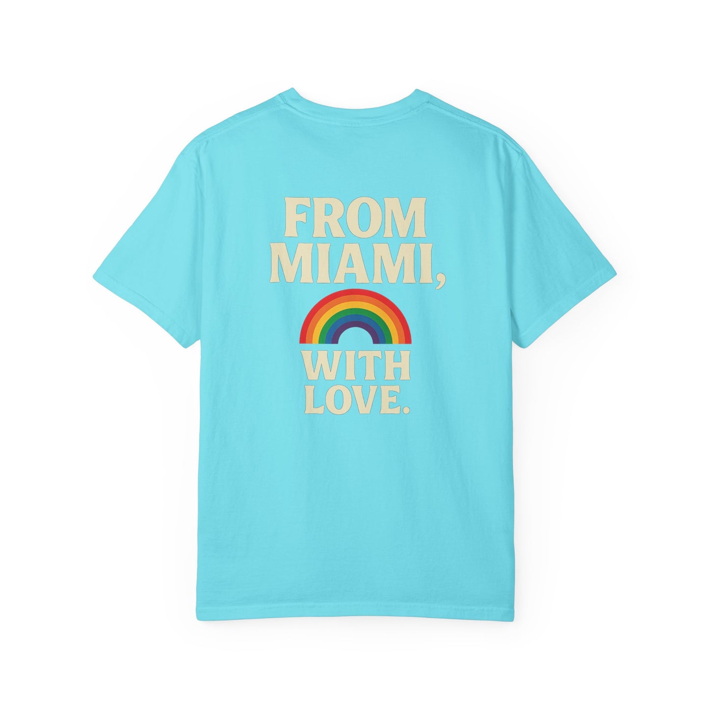 Unisex Rainbow Revolution T-shirt - Celebrate Pride, Summer Vibes, LGBTQ+ Support, Miami Love, Casual Wear