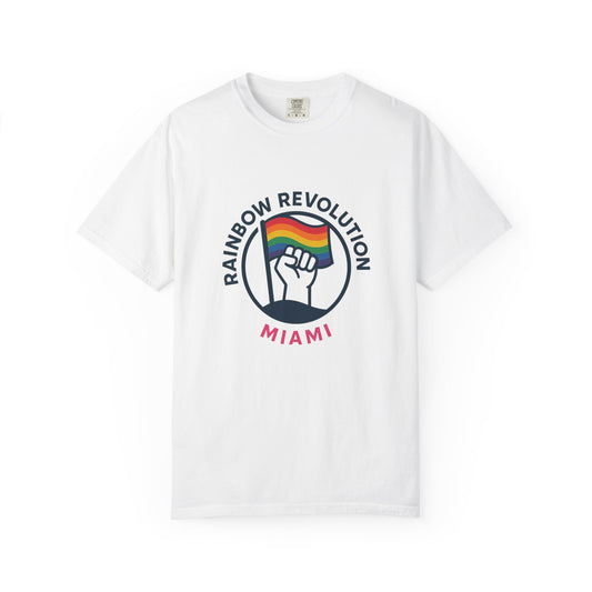 Unisex Rainbow Revolution T-shirt - Celebrate Pride, Summer Vibes, LGBTQ+ Support, Miami Love, Casual Wear