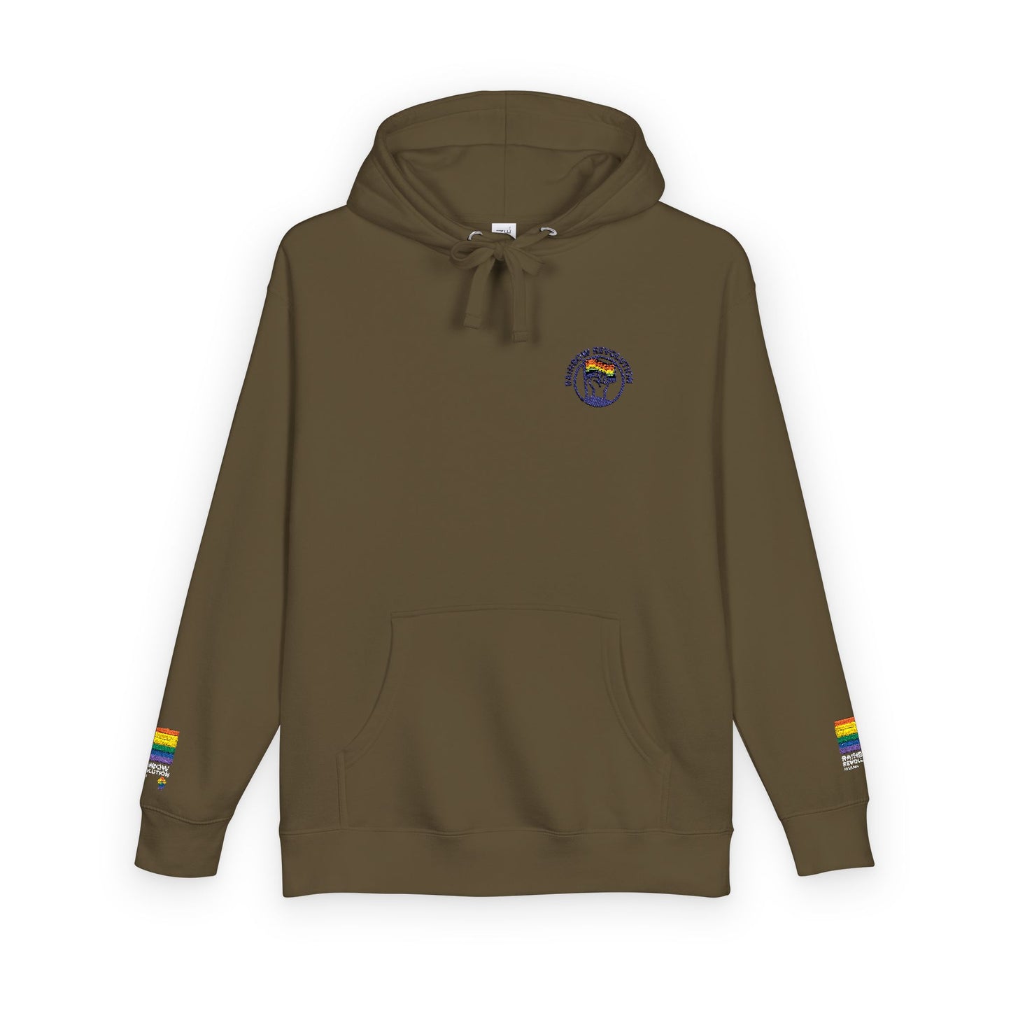 Cozy Pride Unisex Fleece Hoodie, LGBTQ+ Apparel, Comfortable Sweatshirt, Perfect Gift, Rainbow Celebrations, Pride Month
