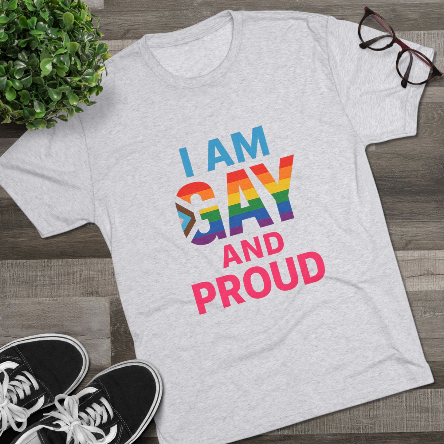 Pride Unisex Tee with Love Design - LGBTQ+ Celebration Shirt, Affirmation Apparel, Support Shirt, Gift for Allies, Festival Wear