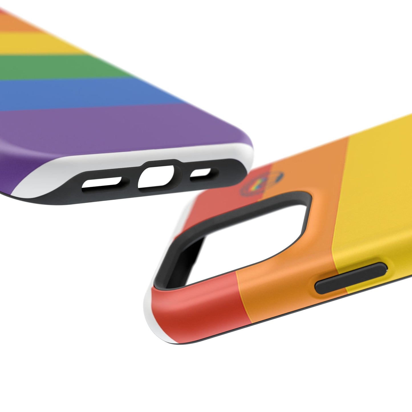 Rainbow Pride Magnetic Phone Case | LGBTQ+ Accessories, Colorful Phone Protection, Gift for Pride Month, Unique Cell Cover