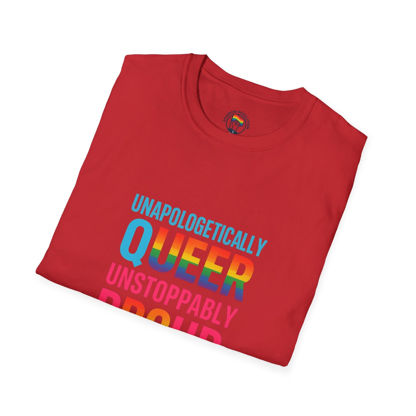 Unisex Pride T-Shirt - Unapologetically Queer Unstoppably Proud, LGBTQ+ Apparel, LGBTQ Pride Shirt, Gay Pride Tee, Rainbow Shirt, Gift [...]