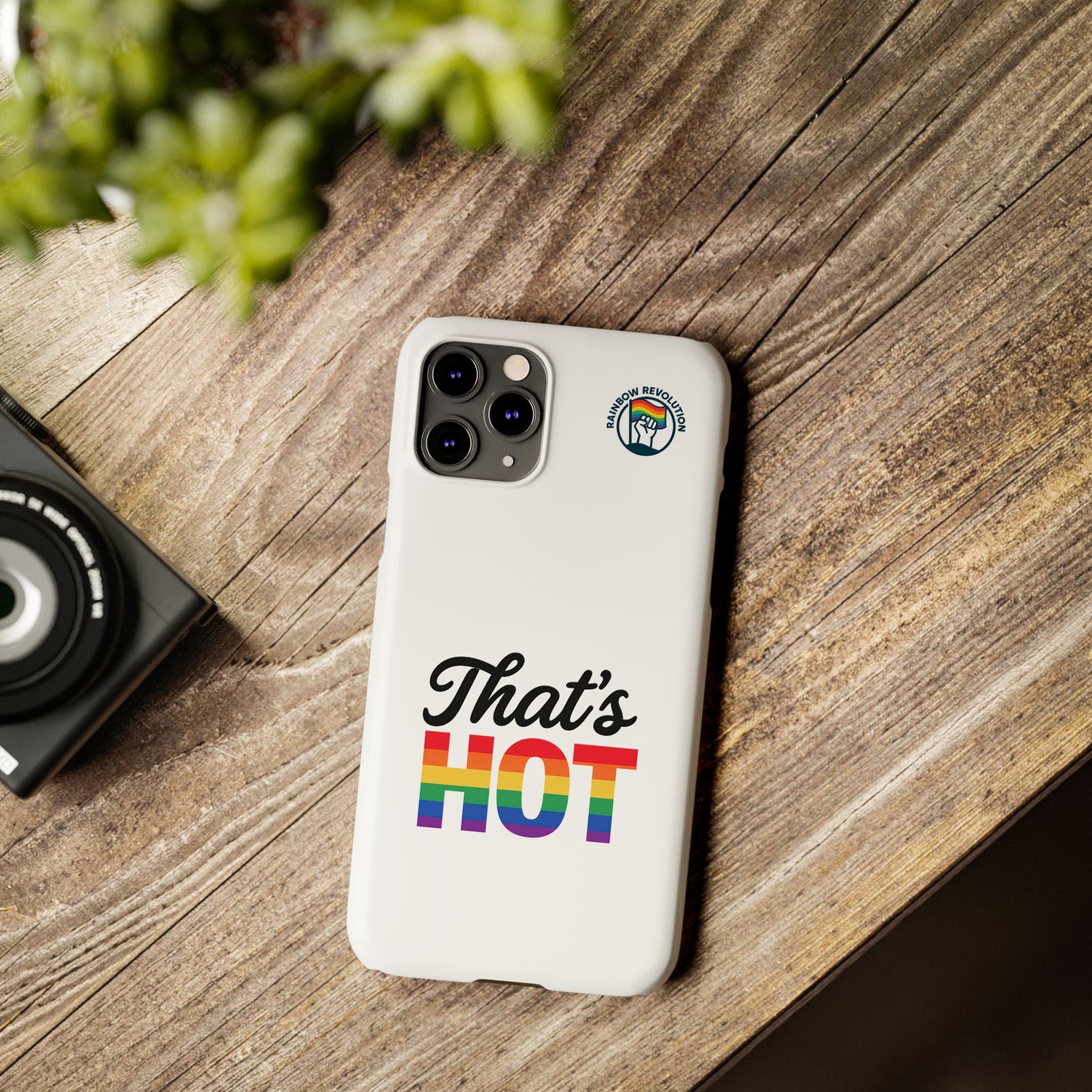 Rainbow Pride Slim Phone Cases | LGBTQ+ Accessories, Gifts for Friends, Trendy Phone Cover, Summer Vibes