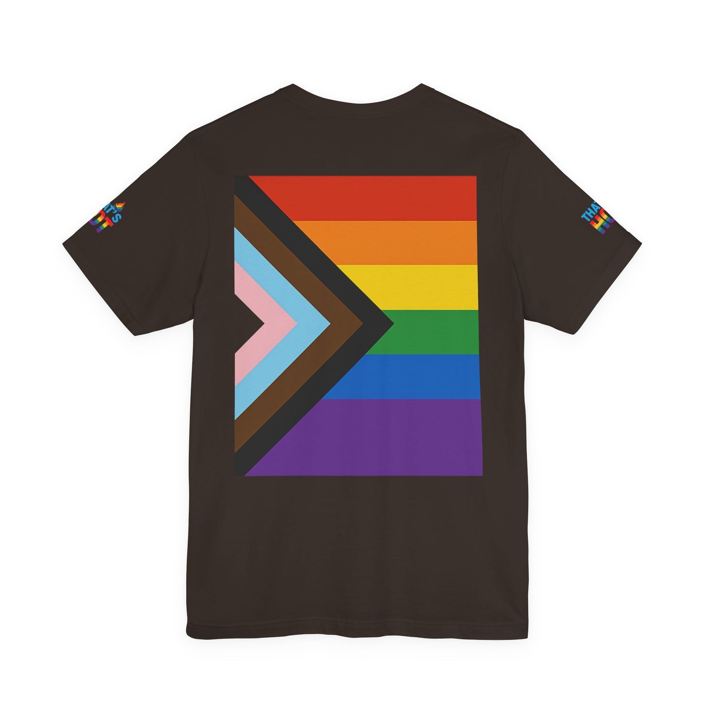 Pride Rainbow Tee, Unisex Short Sleeve Shirt, LGBTQ+ Apparel, Comfortable Summer Top, Celebratory Outfit, Gift for Allies