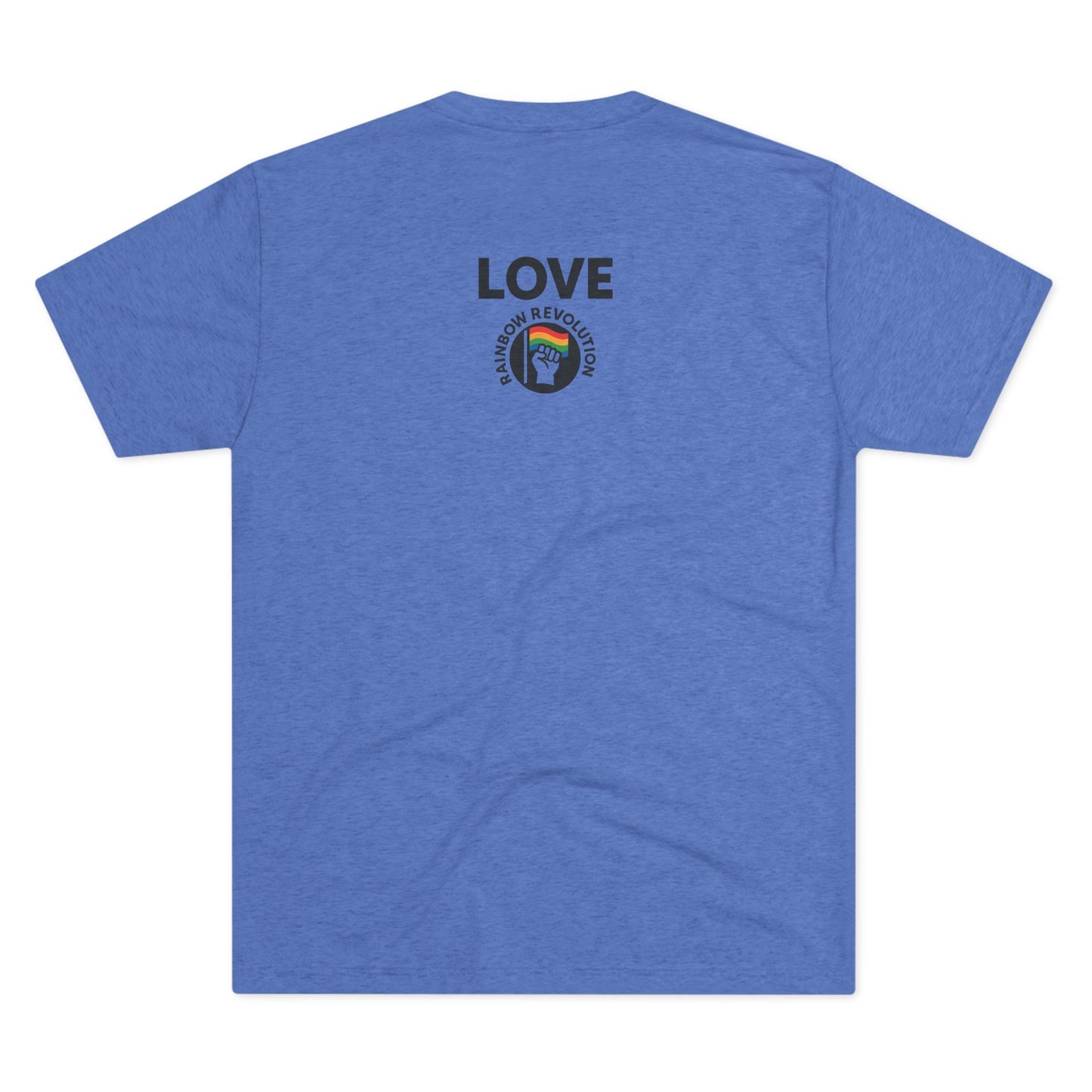 Pride Unisex Tee with Love Design - LGBTQ+ Celebration Shirt, Affirmation Apparel, Support Shirt, Gift for Allies, Festival Wear