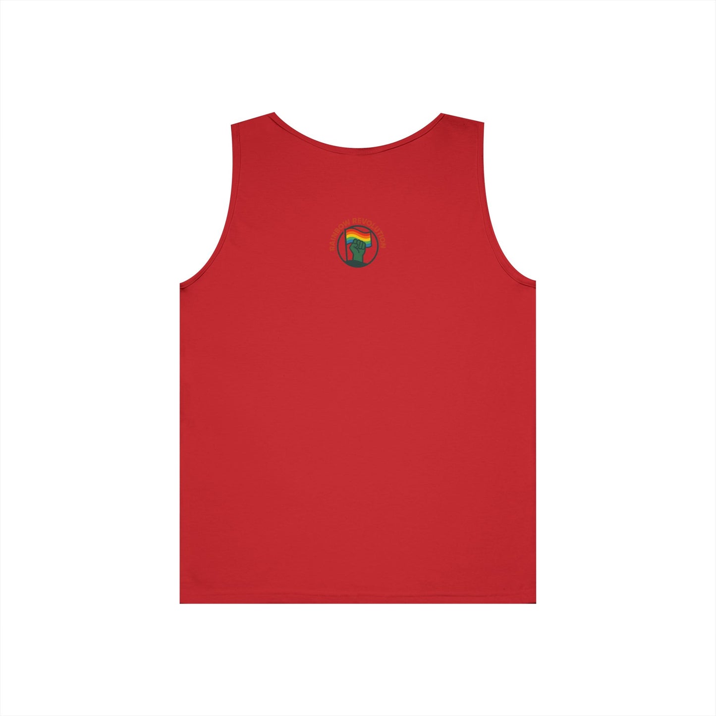 Pride Love Unisex Cotton Tank Top, LGBTQ+ Apparel, Summer Casual Wear, Pride Month Clothing, Festival Outfits