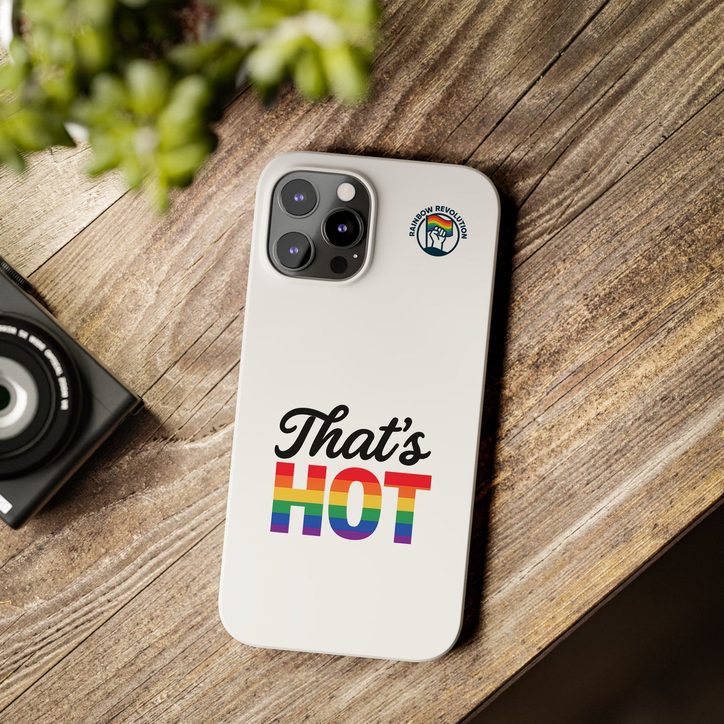 Rainbow Pride Slim Phone Cases | LGBTQ+ Accessories, Gifts for Friends, Trendy Phone Cover, Summer Vibes