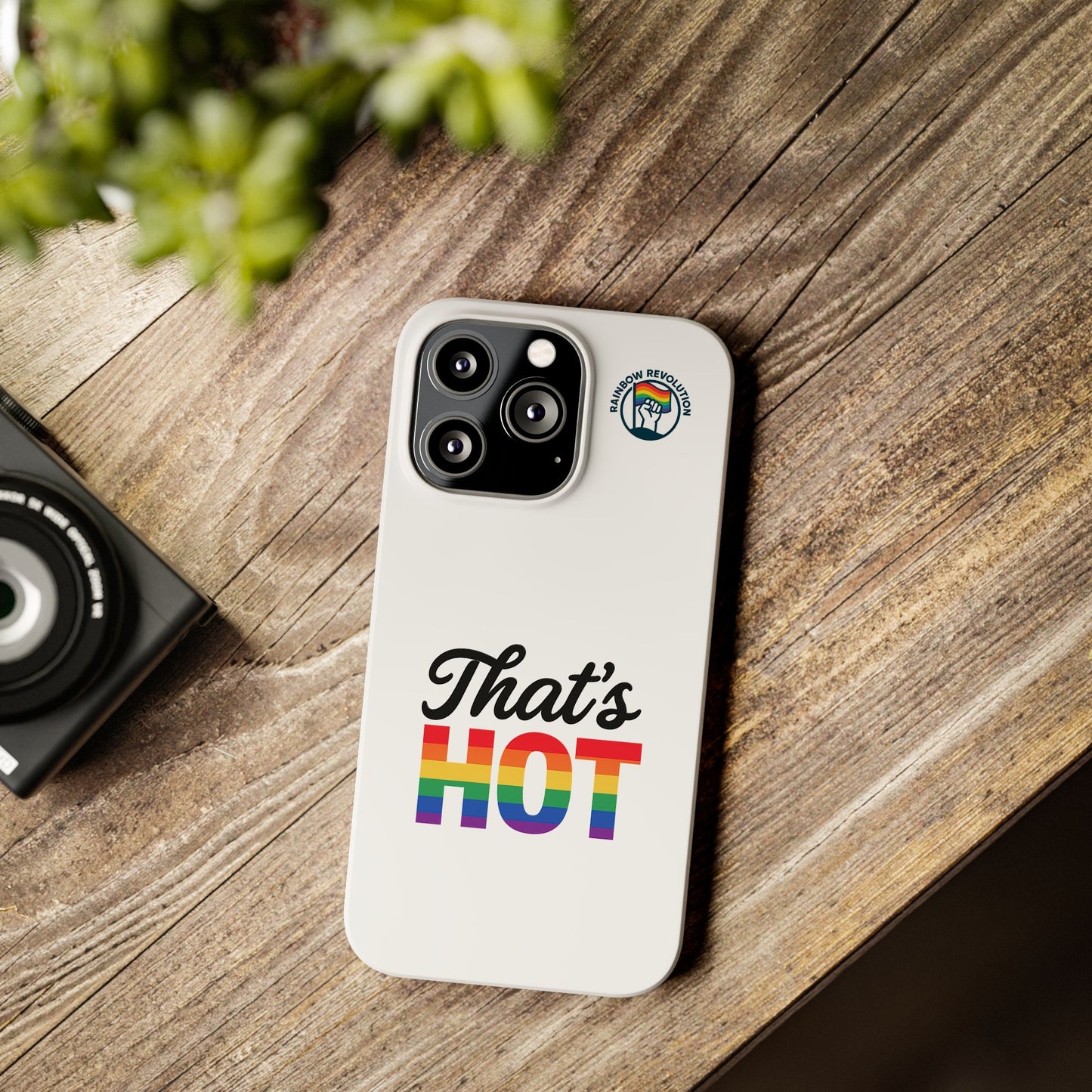 Rainbow Pride Slim Phone Cases | LGBTQ+ Accessories, Gifts for Friends, Trendy Phone Cover, Summer Vibes